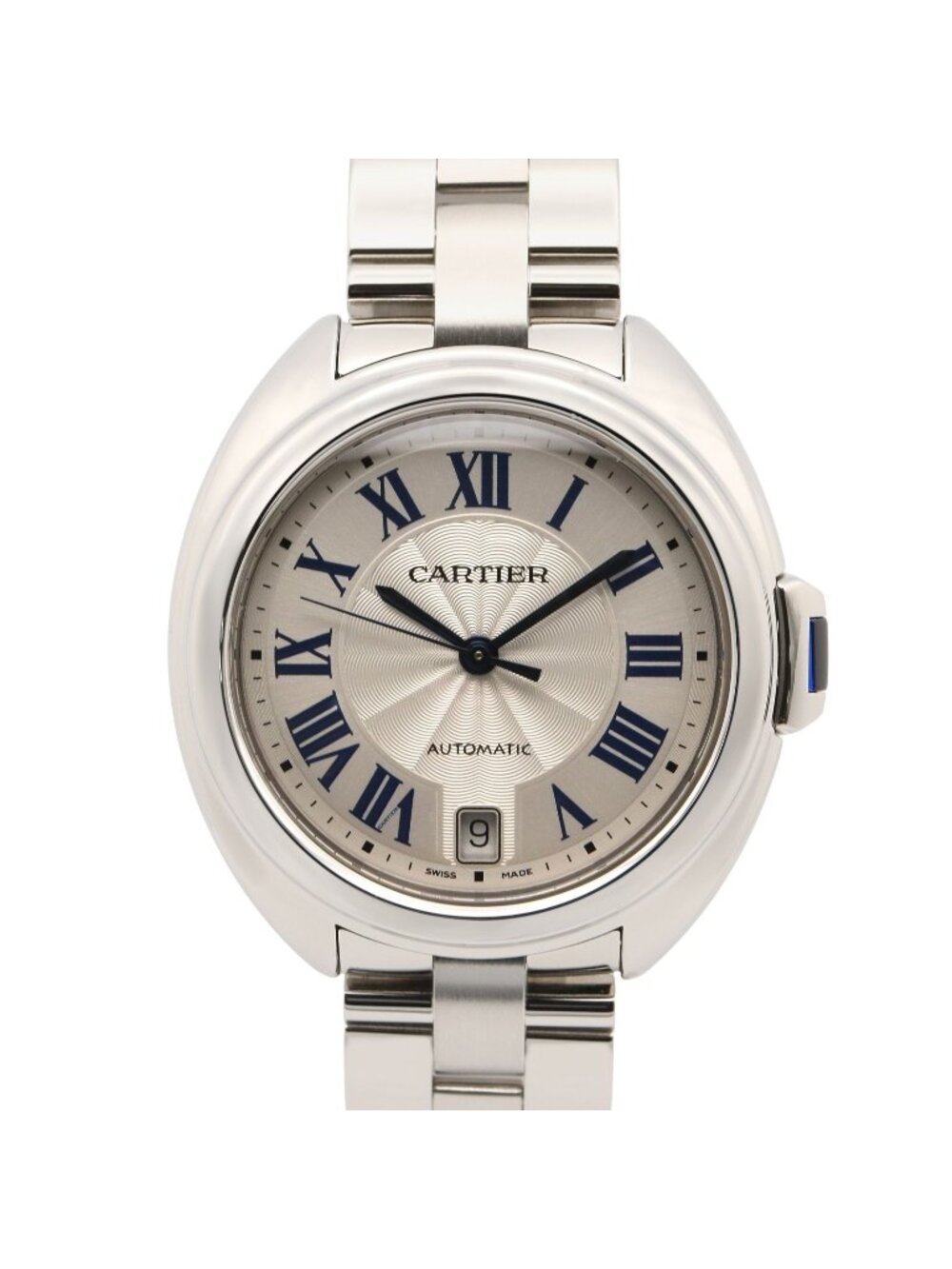 Cartier Watch Cles de Silver Stainless Steel